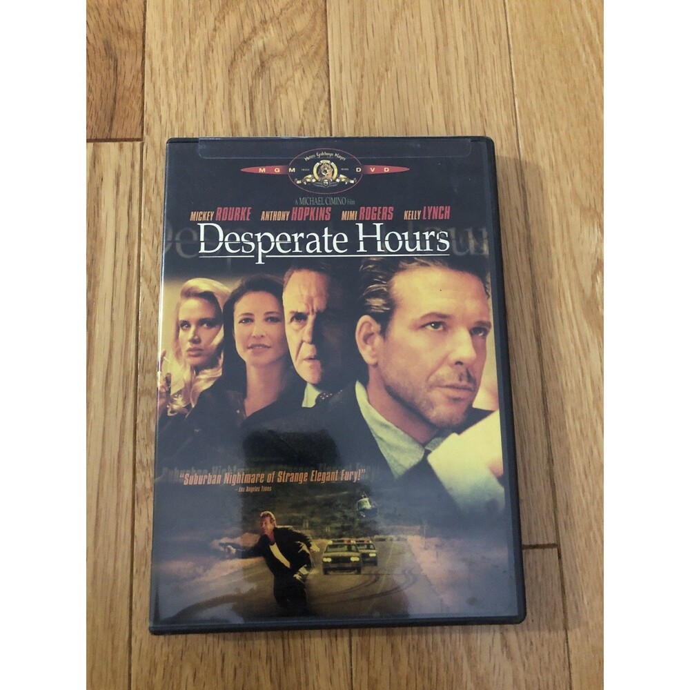 Desperate Hours DVD Mickey Rourke Anthony Hopkins 2002
